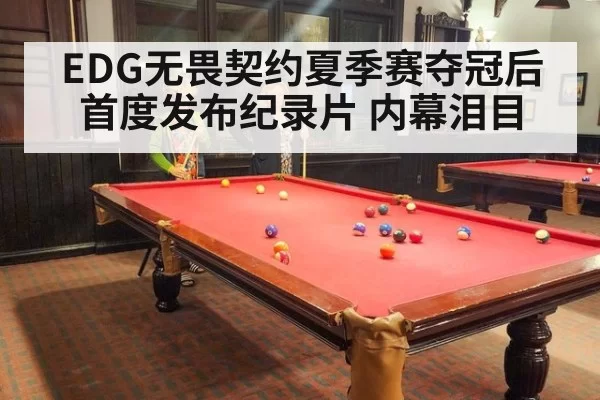 EDG无畏契约夏季赛夺冠后首度发布纪录片 内幕泪目